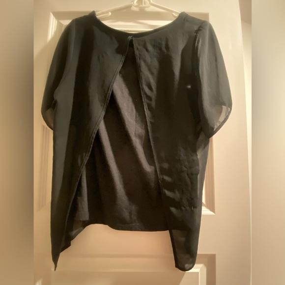 Black Sofia Vergara blouse - Picture 2 of 3